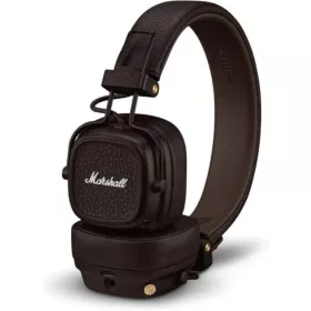   Marshall Major V Bluetooth vezeték nélküli fülre illeszkedő fejhallgató barna