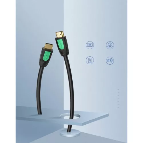 Ugreen HDMI kábel 1.4 4K 60Hz 30AWG 2m fekete (10129)-6957303811298 3 kép