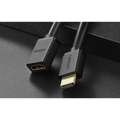 Ugreen HD107 10145 HDMI (Male) - HDMI (Female) 4K Kábel 3m - Fekete-6957303811458 2 kép