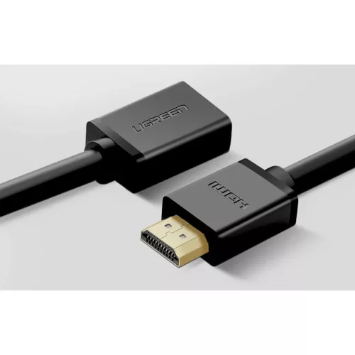 Ugreen HD107 10145 HDMI (Male) - HDMI (Female) 4K Kábel 3m - Fekete-6957303811458 5 kép
