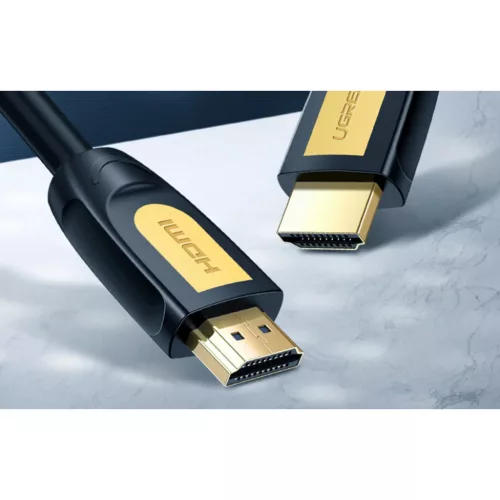 UGREEN HD101 HDMI 2.0 kábel, 4K, 60Hz, 0,75m (fekete-sárga)-6957303811519 5 kép