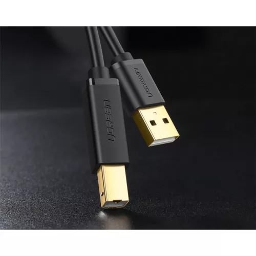 Ugreen USB/USB Type B nyomtató kábel 3m fekete-6957303813513 6 kép