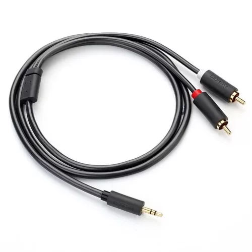 Ugreen AV102 10511 kábel 3.5 mm mini jack (male) / 2RCA (male) 1.5m --6957303815111 4 kép