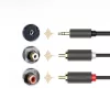 Ugreen AV102 10511 kábel 3.5 mm mini jack (male) / 2RCA (male) 1.5m --6957303815111 5 kép