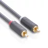 Ugreen stereo 2RCA audio/video cinch kábel 2m szürke (10518)-6957303815180 7 kép
