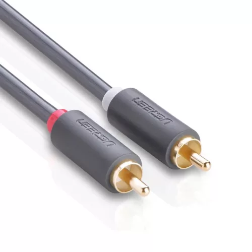 Ugreen stereo 2RCA audio/video cinch kábel 2m szürke (10518)-6957303815180 7 kép