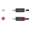Ugreen AV104 10519 audio kábel 2RCA (apa) / 2RCA (apa) 3m - szürke-6957303815197 8 kép