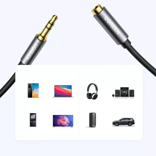Ugreen AV118 10538 kábel 3.5 mm mini jack (férfi) / 3.5 mm mini jack-6957303815388 7 kép
