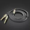 Ugreen kábel audio kábel mini jack 3.5 mm - 2 x jack 6.35 mm 1m szü-6957303816132 8 kép