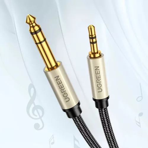 Ugreen AV127 10625 audio TRS kábel mini jack 3.5mm / jack 6.35mm 1m --6957303816255 2 kép