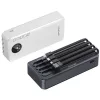 Powerbank 20000mAh Kijelzővel + Kábelek USB/PD/iPhone Lightning/Micr-6954284004275 2 kép