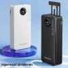 Powerbank 20000mAh Kijelzővel + Kábelek USB/PD/iPhone Lightning/Micr-6954284004275 3 kép