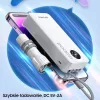 Powerbank 20000mAh Kijelzővel + Kábelek USB/PD/iPhone Lightning/Micr-6954284004275 4 kép