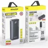 Powerbank 20000mAh Kijelzővel + Kábelek USB/PD/iPhone Lightning/Micr-6954284004275 8 kép
