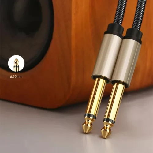 Ugreen AV128 10638 mono TS kábel 6,35 mm jack / 6,35 mm jack 2 m - sz-6957303816385 2 kép