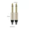 Ugreen AV128 10638 mono TS kábel 6,35 mm jack / 6,35 mm jack 2 m - sz-6957303816385 5 kép