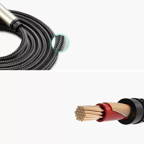 Ugreen AV128 10638 mono TS kábel 6,35 mm jack / 6,35 mm jack 2 m - sz-6957303816385 6 kép