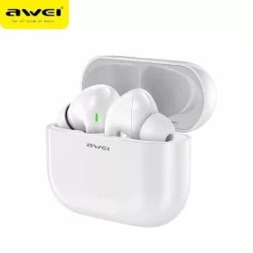 Bluetooth 5.0 TWS Fülhallgató + AWEI Dokkolóállomás (T29) fehér-6954284033398 2 kép