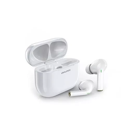 Bluetooth 5.0 TWS Fülhallgató + AWEI Dokkolóállomás (T29) fehér-6954284033398 4 kép