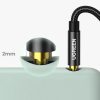 Ugreen AUX audio kábel egyenes minijack 3.5 mm 1.5 m kék (AV112)-6957303816866 10 kép