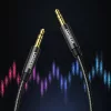 Ugreen audio kábel AUX egyenes minijack 3.5 mm 5 m kék (AV112)-6957303816897 2 kép