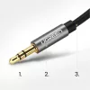 Ugreen AV119 10737 audio kábel mini jack 3.5mm / mini jack 3.5mm 5m --6957303817375 7 kép