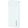 USAMS PB80 Power Bank PD20W 10000mAh fehér
