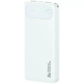 USAMS PB80 Power Bank PD20W 10000mAh fehér