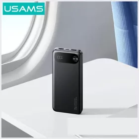 USAMS PB80 Power Bank PD20W 10000mAh fehér-6958444994994 2 kép