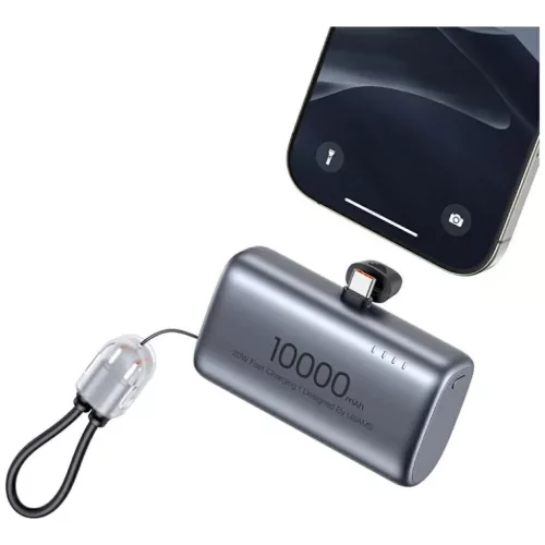 USAMS PB82 Power Bank 20W 10000mAh bézs-6958444995175 3 kép