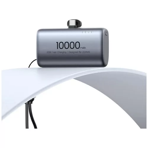 USAMS PB82 Power Bank 20W 10000mAh bézs-6958444995175 5 kép
