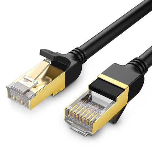 Ugreen Ethernet patchcord kábel RJ45 Cat 7 STP LAN 10Gbps 2m fekete (-6957303882694 2 kép