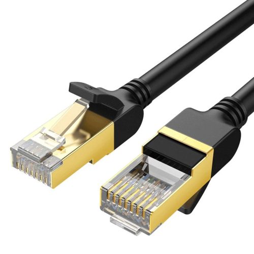 Ugreen Ethernet patchcord kábel RJ45 Cat 7 STP LAN 10Gbps 2m fekete (-6957303882694 3 kép