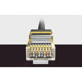 Ugreen NW107 Ethernet RJ45 kábel, Cat.7, STP, 1.5m (fekete)-6957303882779 2 kép