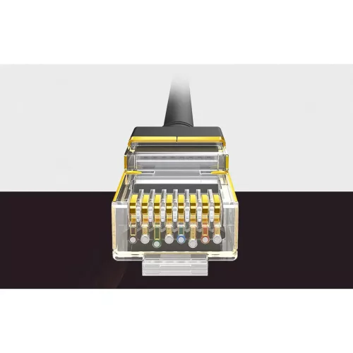 Ugreen NW107 Ethernet RJ45 kábel, Cat.7, STP, 1.5m (fekete)-6957303882779 2 kép