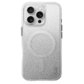 iPhone 16 Pro UNIQ Coehl Lumino Magnetic Charging Sparkling ezüst tok-8886463690482 1 kép