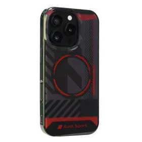  IPHONE 16 PRO fekete Audi IML Sport MagSafe eredeti tok (AUS-IMLMIP16-6955250227858 2 kép