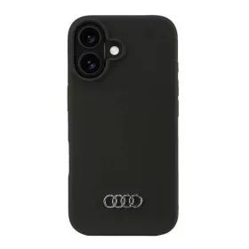   iPhone 16 Fekete Audi Szilikon Eredeti tok (AU-LSRIP16-Q3/D1-BK)