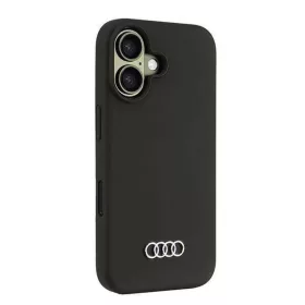  iPhone 16 Fekete Audi Szilikon Eredeti tok (AU-LSRIP16-Q3/D1-BK)-6955250227964 2 kép