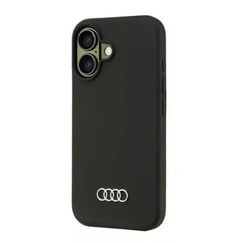  iPhone 16 Fekete Audi Szilikon Eredeti tok (AU-LSRIP16-Q3/D1-BK)-6955250227964 3 kép