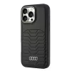  IPHONE 16 PRO MAX fekete Audi szintetikus bőr eredeti tok (AU-TPUPCM-6955250227636 3 kép