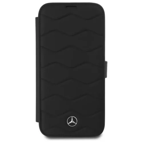 Eredeti tok IPHONE 16 PRO MAX Mercedes Hardcase MB Waves Bőr (MEBKP16-3666339364632 3 kép