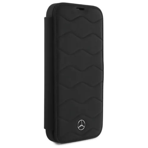 Eredeti tok IPHONE 16 PRO MAX Mercedes Hardcase MB Waves Bőr (MEBKP16-3666339364632 4 kép
