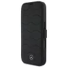 Eredeti tok IPHONE 16 PRO MAX Mercedes Hardcase MB Waves Bőr (MEBKP16-3666339364632 6 kép