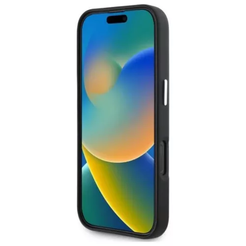  iPhone 16 Pro fekete Eredeti BMW Hardcase M Smooth Teljesen Befedő F-3666339312121 5 kép