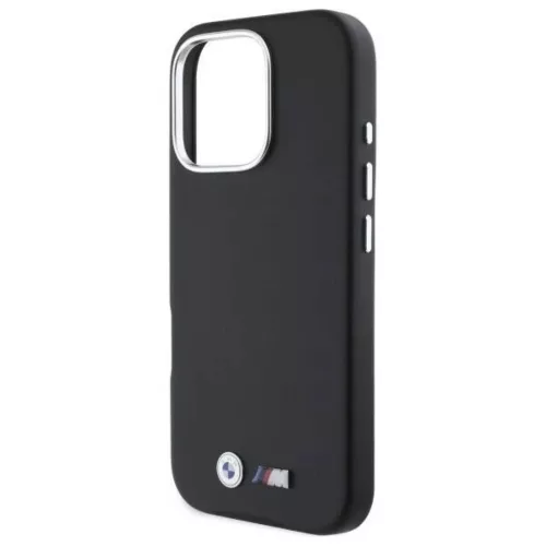  iPhone 16 Pro fekete Eredeti BMW Hardcase M Smooth Teljesen Befedő F-3666339312121 6 kép