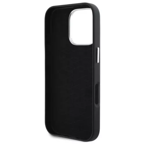 iPhone 16 Pro fekete Eredeti BMW Hardcase M Smooth Teljesen Befedő F-3666339312121 7 kép