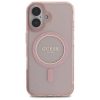 Eredeti Tok IPHONE 16 Guess Hardcase IML Glitter Circle MagSafe (GUHMP-3666339307851 3 kép