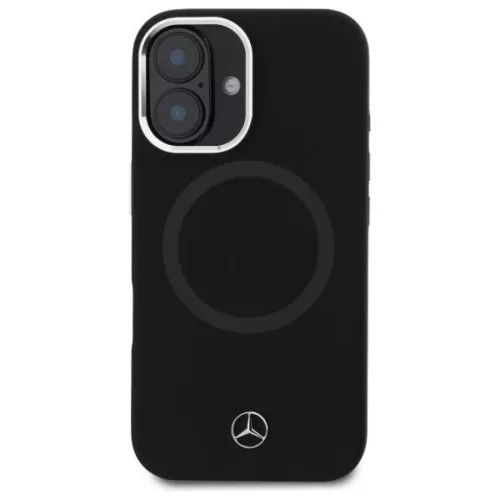 Eredeti tok IPHONE 16 Mercedes Hardcase Szilikon Tonal Logo MagSafe (M-3666339326883 3 kép
