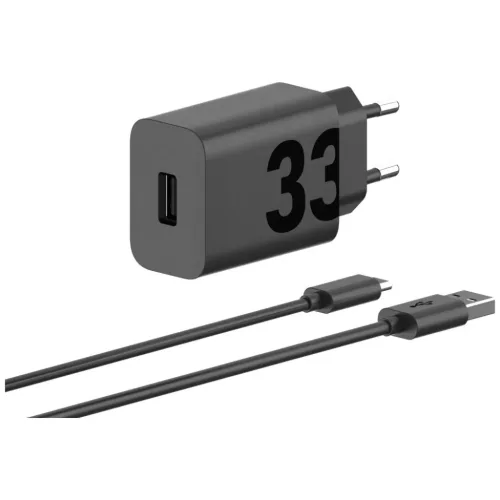 Motorola TurboPower 33W USB-A hálózati töltő USB-A - USB-C kábell-6955226416330 7 kép